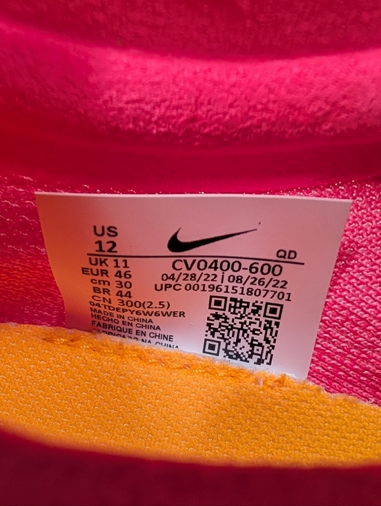 Nike ZoomX Dragonfly Hyper Pink Track Field Distance Spikes Mens 12 CV0400-600 main image 6